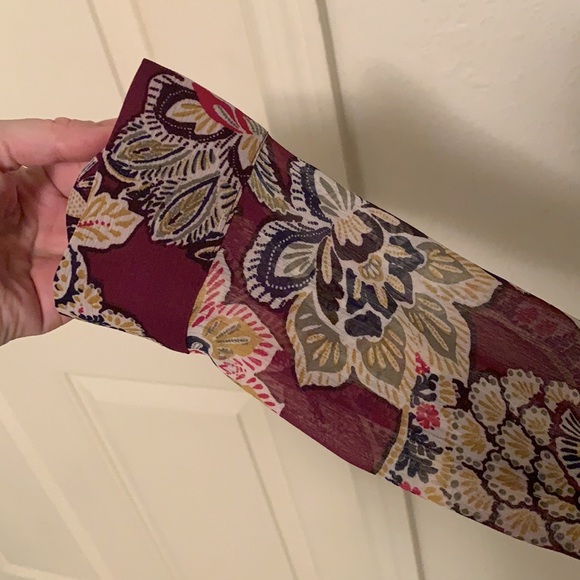 Pheasant ~ Sheer Top Size Med Banana Republic - Picture 4 of 8